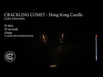 CELTIC Cackling Comet Hong Kong Candle