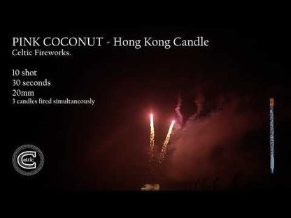 CELTIC Pink Comet Hong Kong Candle