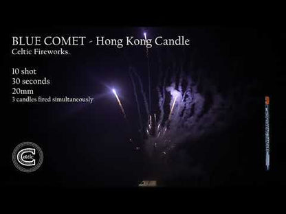 CELTIC Blue Comet Hong Kong Candle